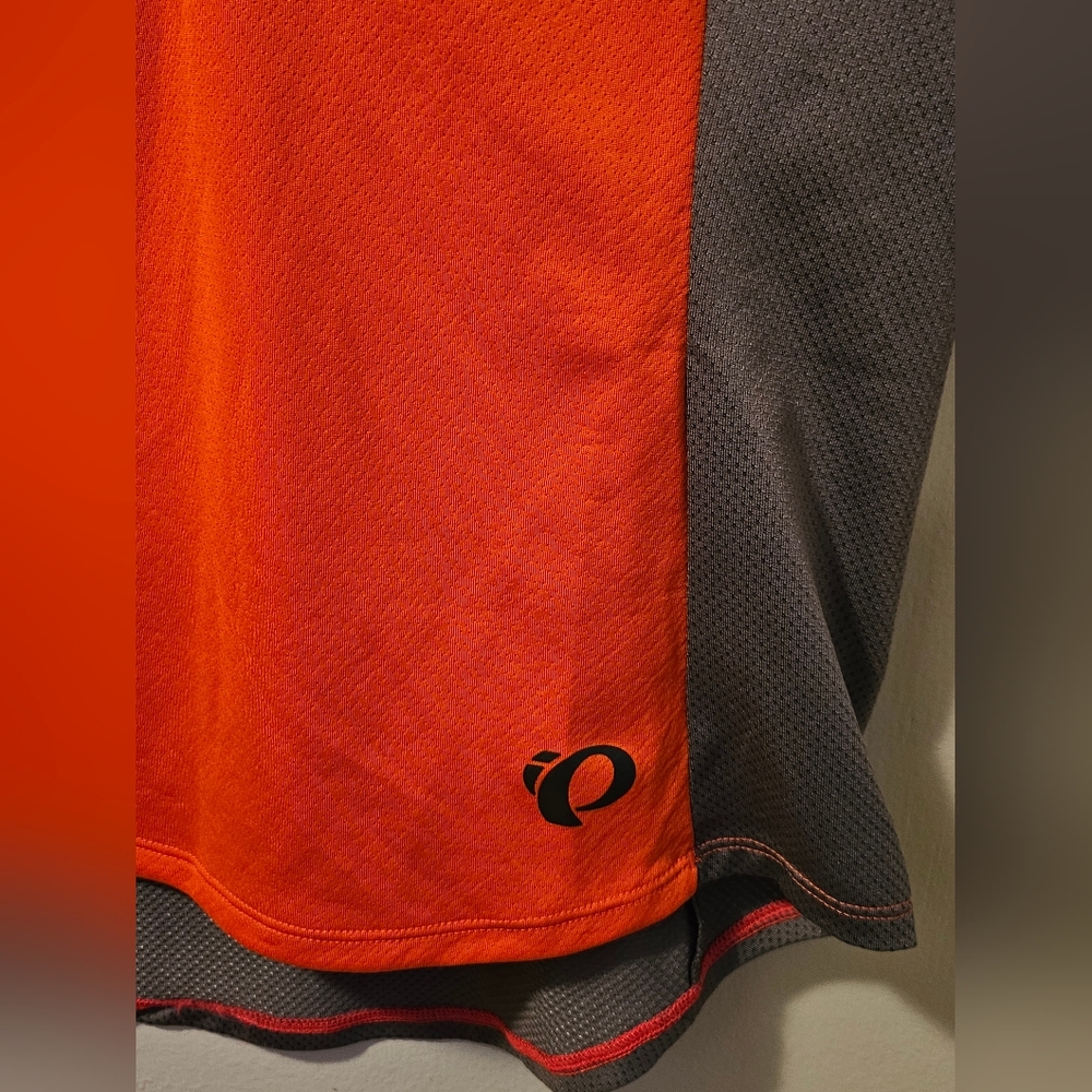 Pearl Izumi Women's Canyon Short Sleeve Jersey Orange & Gray Size M NWT - Picture 2 of 9